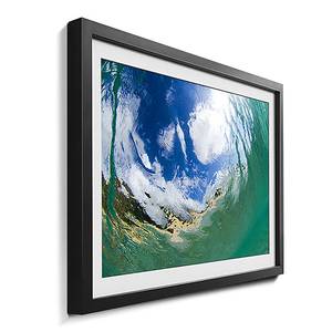 Quadro con cornice Underwater Sky Abete / Vetro acrilico