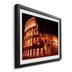 Quadro con cornice Colosseum I Abete / Vetro acrilico