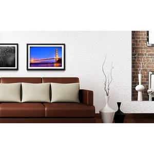 Quadro con cornice Golden Gate Abete / Vetro acrilico