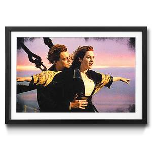 Quadro con cornice Titanic Abete / Vetro acrilico - Multicolore