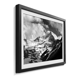 Gerahmtes Bild Himalaya Fichte / Acrylglas - Schwarz / Weiß