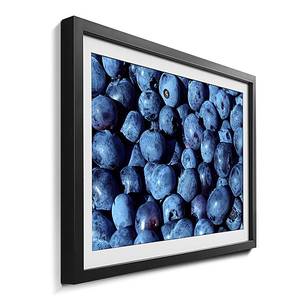 Quadro con cornice Blueberry Abete / Vetro acrilico