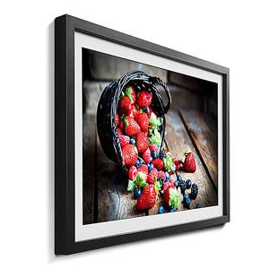 Quadro con cornice Favorite Berries Abete / Vetro acrilico