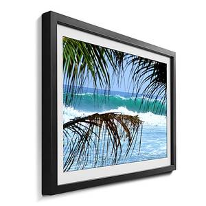 Quadro con cornice Sri Lanka Wave Abete / Vetro acrilico