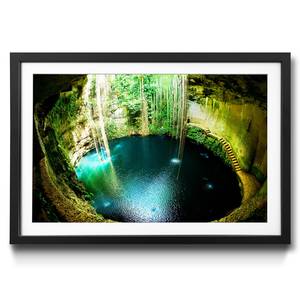 Gerahmtes Bild Ik Kil Cenote Fichte / Acrylglas