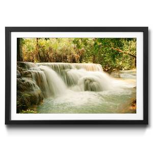 Tableau déco Waterfall in the Jungle Épicéa / Plexiglas