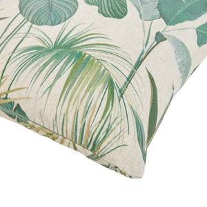 Federa per cuscino Tropical Poliestere / Lino - Naturale