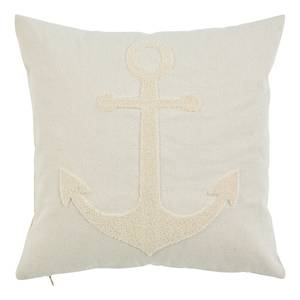 Housse de coussin Anchor Coton - Naturel