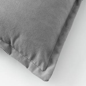 Housses de coussin  Lisette Coton / Polyester - Gris lumineux - 50 x 30 cm