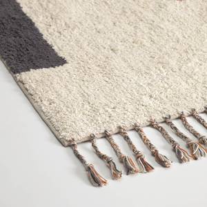 Tapis Bahiia Coton / Polyester - Beige