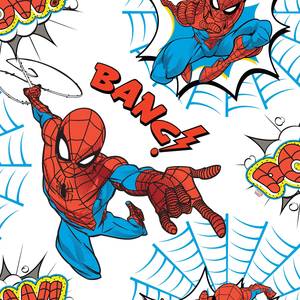 Vliestapete Disney Spiderman Pow Vlies - Mehrfarbig