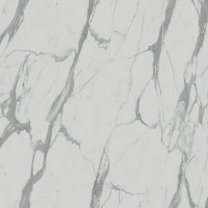 Meuble avec vasque Bodmin Noir / Imitation marbre blanc