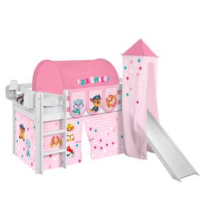 Hoogslaper Jelle Paw Patrol I Roze - 90 x 200cm - Met glijbaan en toren