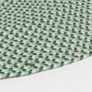 In- & outdoorvloerkleed Rodhe polyethyleentereftalaat - Groen - Diameter: 100 cm