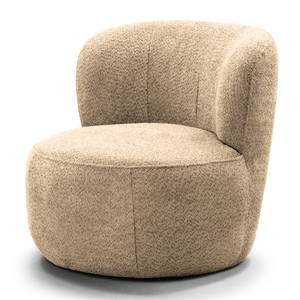 Fauteuil LOVELOCK Bouclé Stof Cady: Zandkleurig