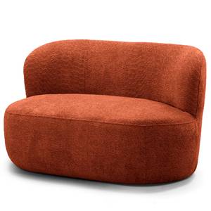 1,5-Sitzer Sofa LOVELOCK Bouclé Stoff Cady: Rostrot