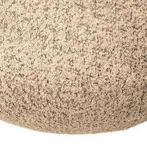 Sessel Union Bouclé Stoff Cady: Sand - Mit Hocker