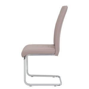 Chaise cantilever Festola Cappuccino - Lot de 4