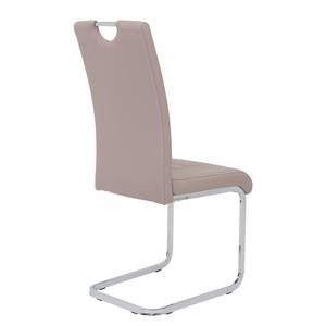 Chaise cantilever Festola Cappuccino - Lot de 4