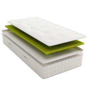 Boxspringmatratze Air 100 x 200cm - H2 - Kaltschaumtopper