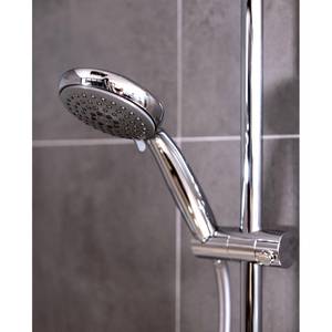 Pommeau de douche Basic Line II Matière plastique - Chrome