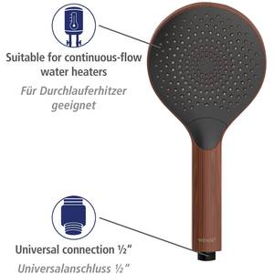 Duschkopf Watersaving IV Kunststoff - Braun