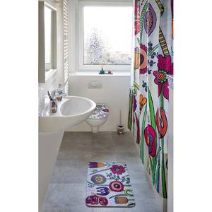 Rideau de douche Full Bloom Polyester - Multicolore