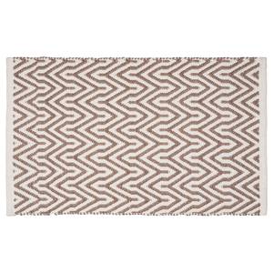 Badmat Altai polyester - beige/wit