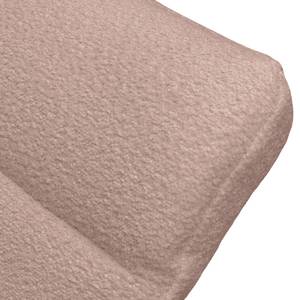 Ligfauteuil Kasson Bouclé Stof Abby: Mauve - Zwart