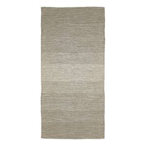 Tapis de couloir Opland Coton - Gris / Beige - 70 x 140 cm