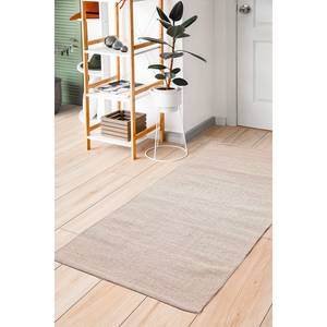 Tapis de couloir Opland Coton - Rose vieilli - 70 x 140 cm