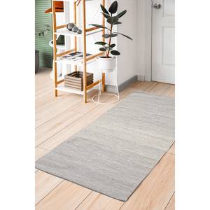 Tapis de couloir Opland Coton - Gris - 70 x 140 cm