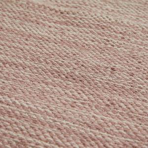 Laagpolig vloerkleed Opland katoen - Oud pink - 160 x 230 cm