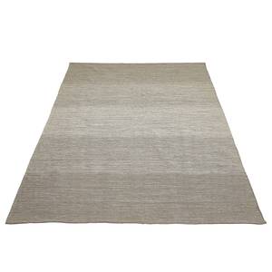 Laagpolig vloerkleed Opland katoen - Grijs/beige - 120 x 170 cm