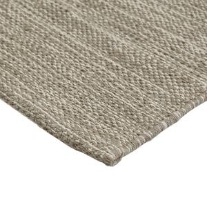 Kurzflorteppich Opland Baumwolle - Grau / Beige - 160 x 230 cm