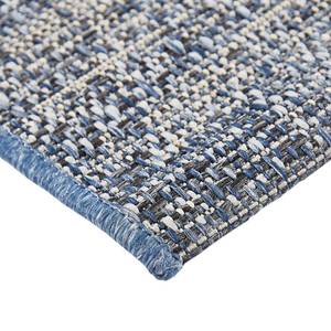 Tapis Clyde II Polypropylène - Bleu / Beige - 200 x 285 cm