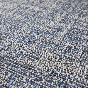 Tappeto Clyde II Polipropilene - Blu / Beige - 200 x 285 cm