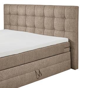 Letto boxspring Trönö I Microvelours Thala: sabbia