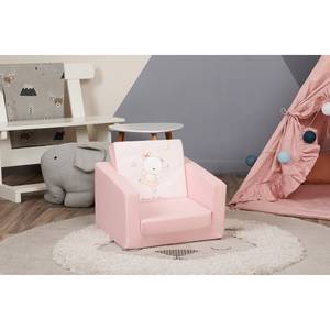 Kinder-Singlesofa Dance of Stars Webstoff - Rosa