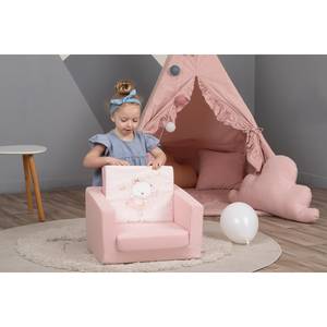 Kinder-Singlesofa Dance of Stars Webstoff - Rosa