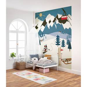 Fotobehang Mickey Alpine Meerkleurig - Andere - 200 x 250 x 0.1 cm