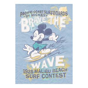 Fotobehang Mickey Brave the Wave Meerkleurig - Andere - 200 x 280 x 0.1 cm