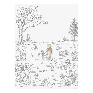 Fototapete Winnie the Pooh Walk Multicolor - Andere - 200 x 280 x 0.1 cm