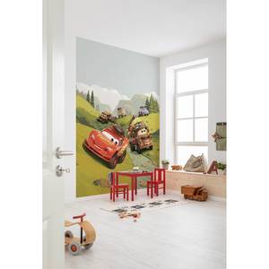 Fotomurale Cars Camping Multicolore - Altro - 200 x 280 x 0.1 cm