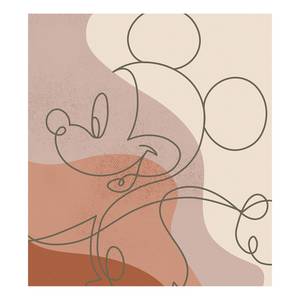 Fotobehang Mickey Line Drawing Meerkleurig - Andere - 250 x 280 x 0.1 cm