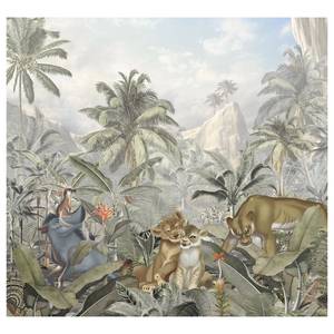 Papier peint Lion King Hills Multicolore - Autres - 300 x 280 x 0.1 cm