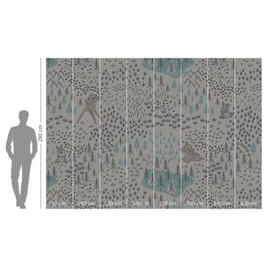 Fotobehang Bambi Woodland Meerkleurig - Andere - 400 x 280 x 0.1 cm