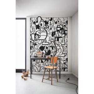 Fotobehang Mickey Constructive Meerkleurig - Andere - 200 x 280 x 0.1 cm