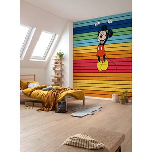 Fototapete Mickey Magic Rainbow Multicolor - Andere - 300 x 250 x 0.1 cm