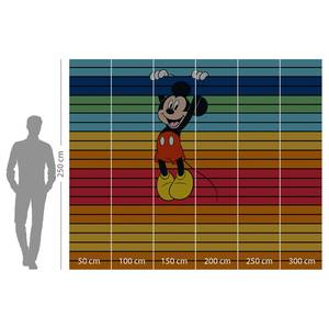 Papier peint Mickey Magic Rainbow Multicolore - Autres - 300 x 250 x 0.1 cm